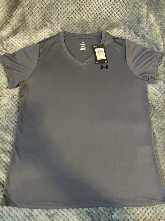 Adidas Womens Loose Fit Dry Wick Tee Shirt Size M Color Charcoal ~New with Tags~