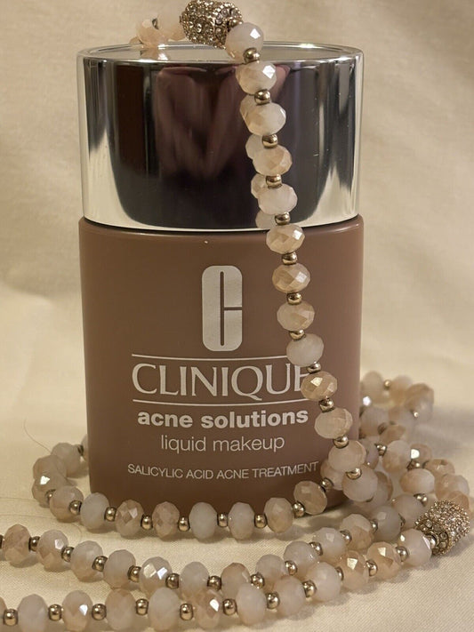 Clinique Acne Solutions Liquid Foundation WN 114 GOLDEN (D) 1 oz. ~NEW~