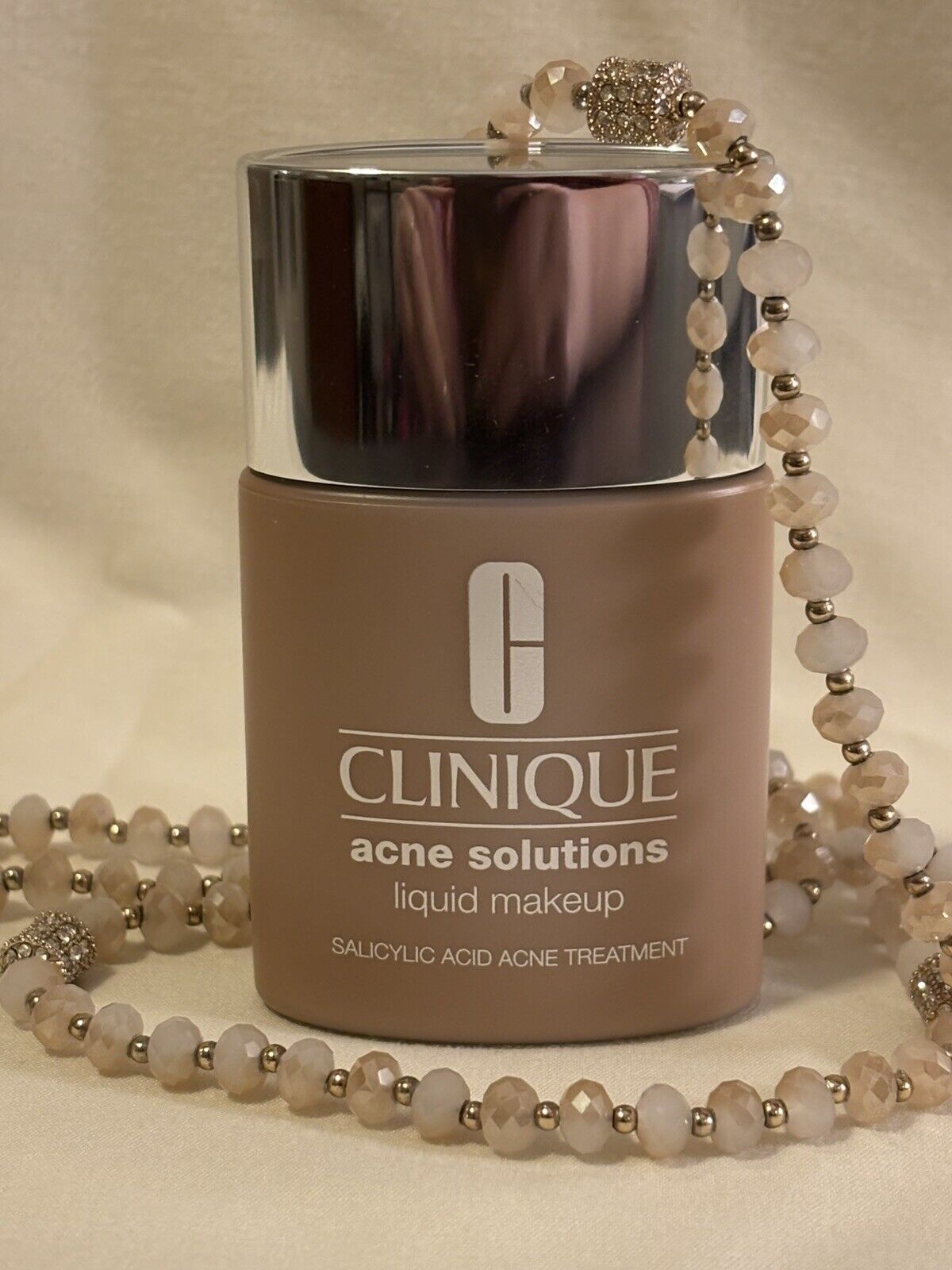 Clinique Acne Solutions Liquid Foundation CN 90 SAND (M) 1 oz. ~NEW~