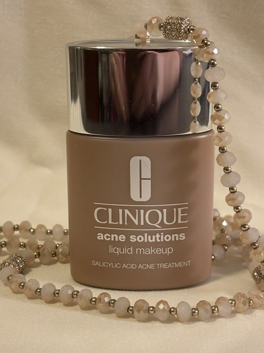 Clinique Acne Solutions Liquid Foundation CN 90 SAND (M) 1 oz. ~NEW~