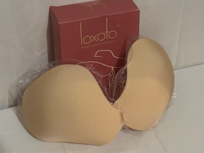 Loxoto Adhesive Strapless Bra Size E, Nude Color, ~ New in Box ~