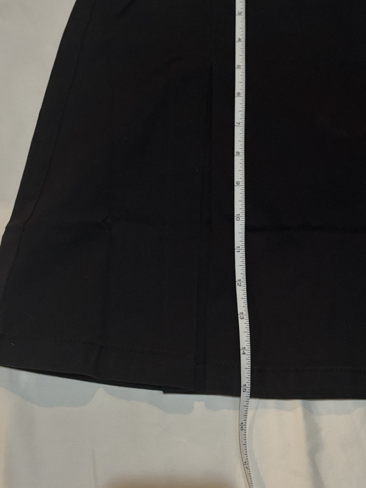 Amazon Essentials Women’s Skort, Black, Size Medium (8) Plus, 15" Length ~NWT~