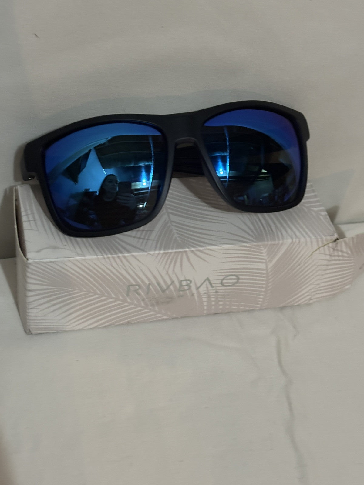 RIVBAO Polarized Sport Sunglasses for Men Women UV Protection ~NEW IN BOX~