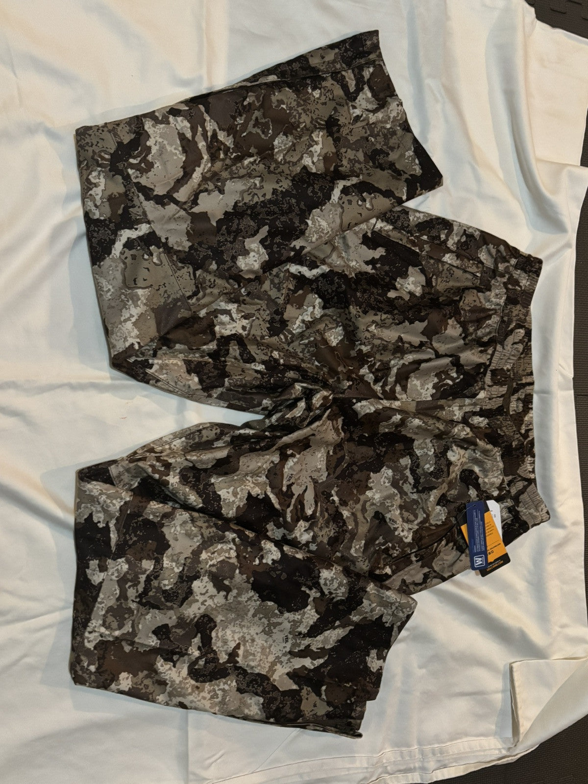 HOT SHOT Men's Veil Camo Hunting Rain Pants Waterproof Ultra Quiet Size L ~NWT~