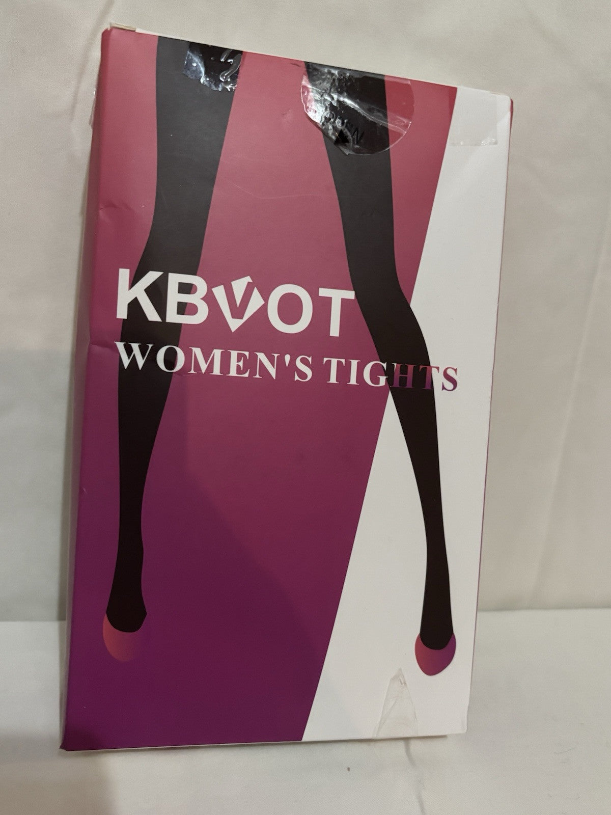 KBVOT Fleece Lined Fake Translucent Tights, Black Color, Women's Size XXL, ~NEW~