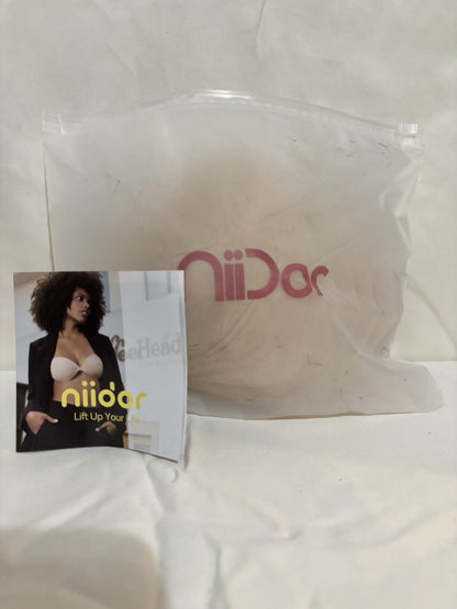 Niidor breast enhancers- Bra inserts. Reusable Padded, Nude Color, 6 Pack, ~NEW~