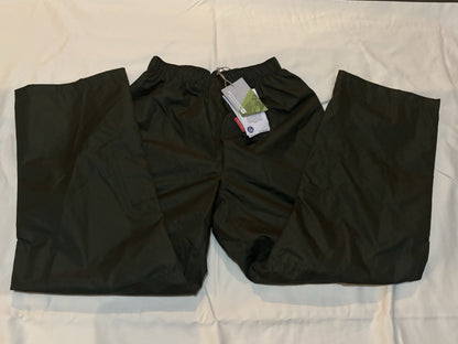 Mountain Warehouse Kid's Waterproof Over Trousers, Black, Size 9-10 Years ~NWT~