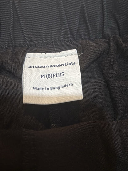 Amazon Essentials Women’s Skort, Black, Size Medium (8) Plus, 15" Length ~NWT~